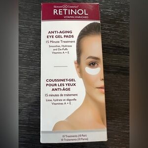 Retinol anti-aging eye gel pads.  Original  Instant De-Puff Treatment.  10 pads